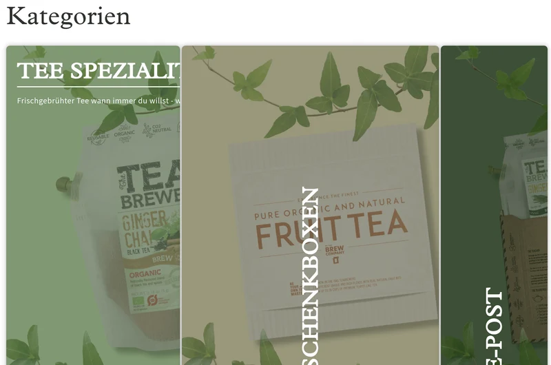 Der Tee Barista Shop - Projekt #213