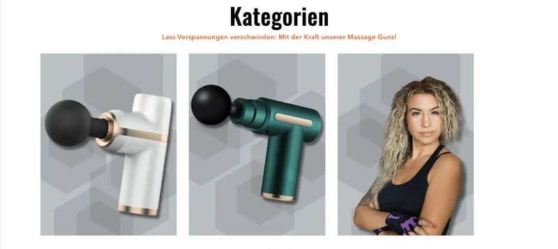 Der Massage Gun Shop - Projekt #164