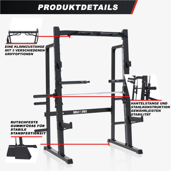 Half Rack Smith Machine