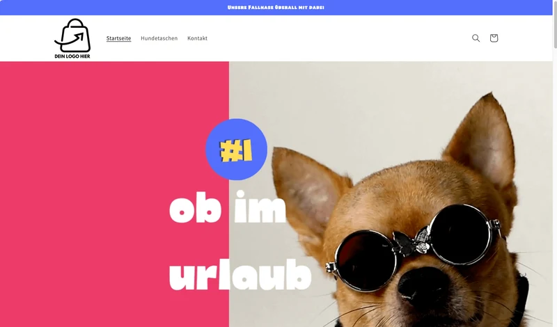 Der Hundetaschen Shop - Projekt #169