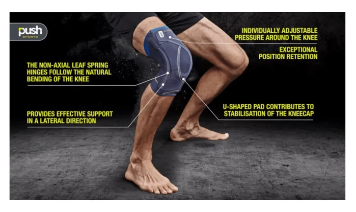 Push Sports Kniebandage S - XL
