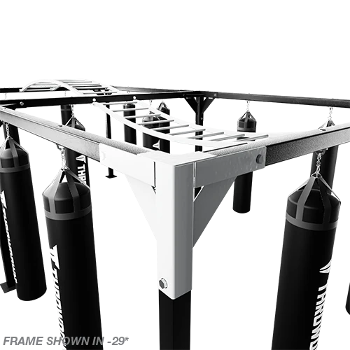 6 x 24 Freestanding Bag Rack