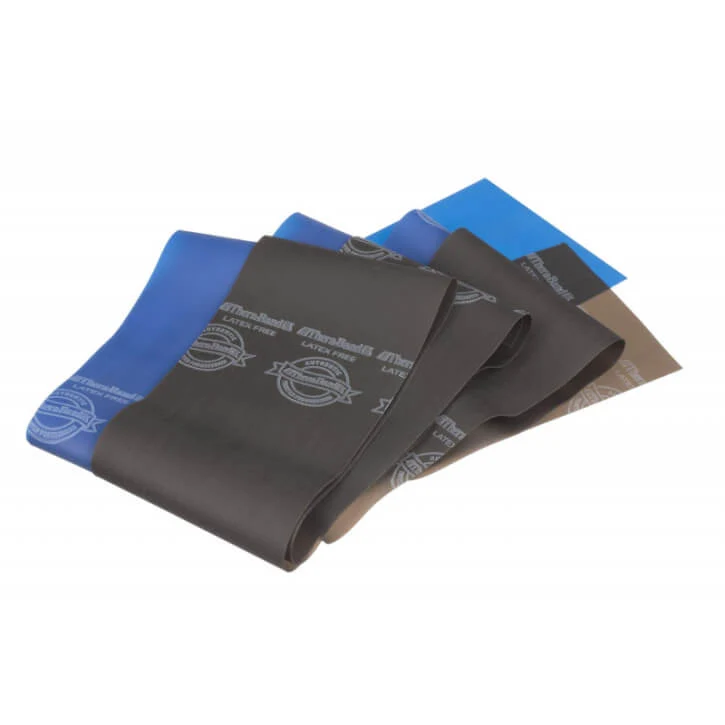 TheraBand Übungsbänder Set 2 x 1.5 m (schwer)