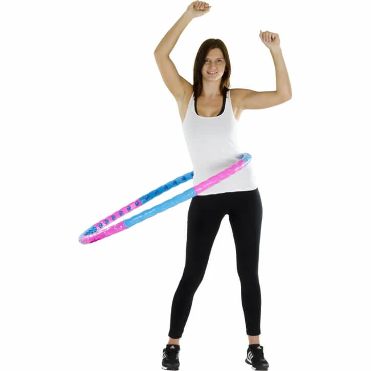 MOVIT Hip Hoop, Hula Hoop Reifen, 48 Magneten, Ø 103 cm