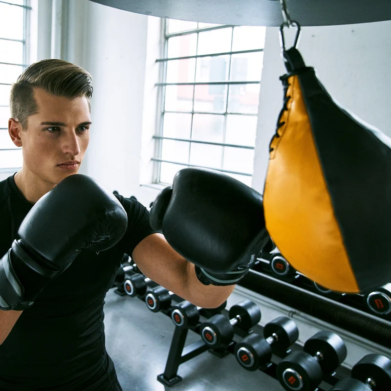 Boxstation inkl. Boxsack und Punching Ball E-Series