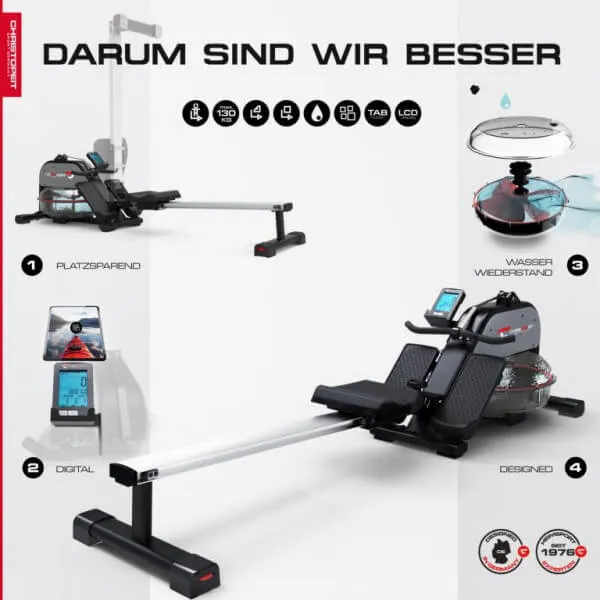 Wasser Rudergerät WP 1000