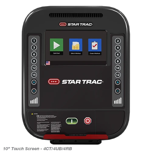 Star Trac 4 Series 10" Touchscreen Cardio Console