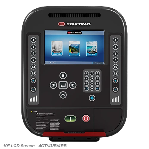 Star Trac 4 Series 10" LCD Cardio Console