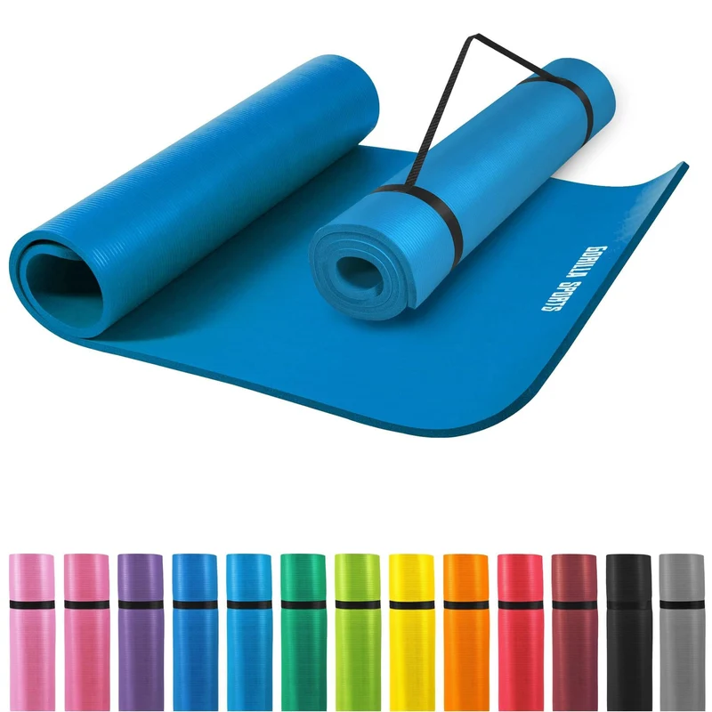 Yogamatte in verschiedenen Farben 190x100x1.5 cm