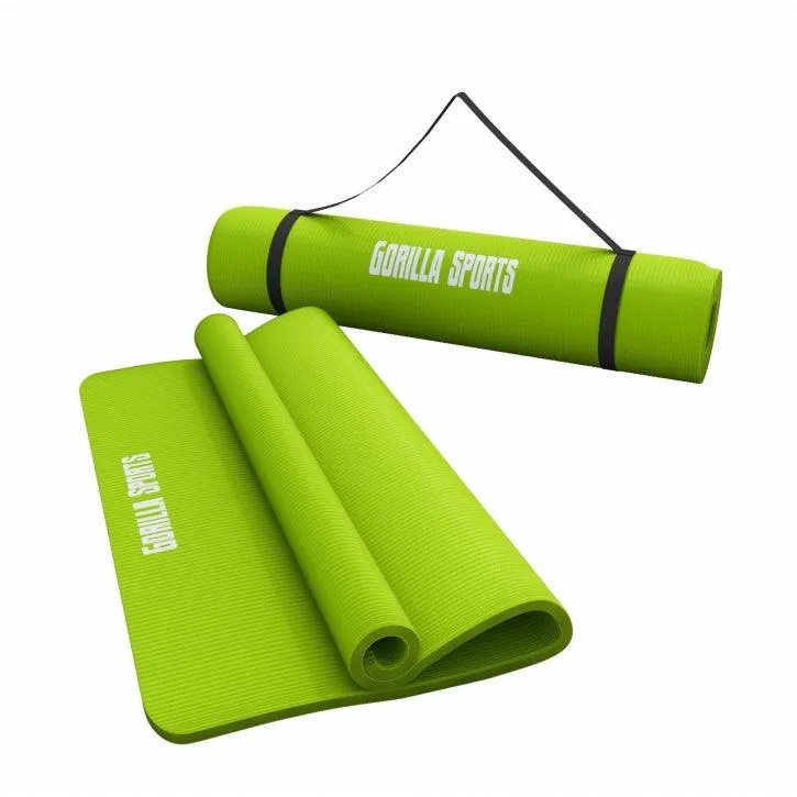 Yogamatte in verschiedenen Farben 190x100x1.5 cm