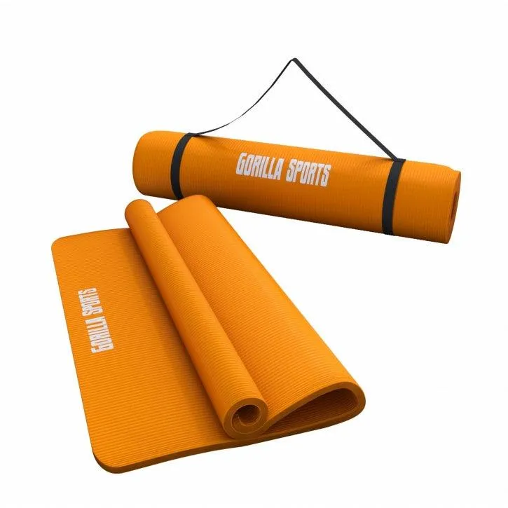 Yogamatte in verschiedenen Farben 190x100x1.5 cm
