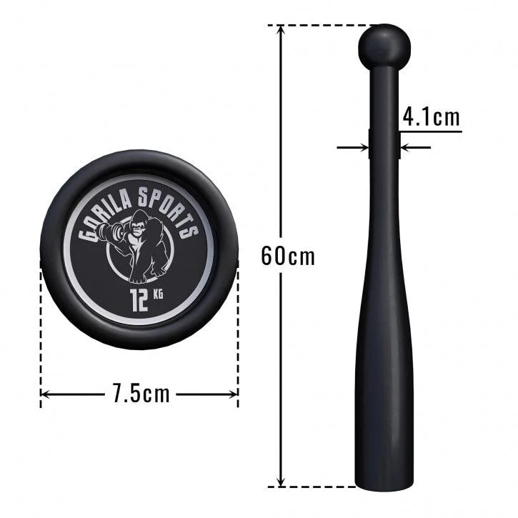 Indian Clubbells 2-20 KG