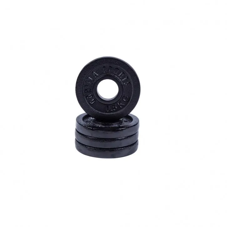 Hantelscheibe Guss Schwarz 0.5-30 KG