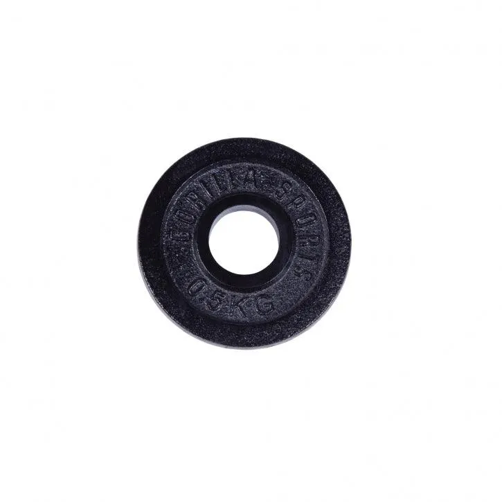 Hantelscheibe Guss Schwarz 0.5-30 KG