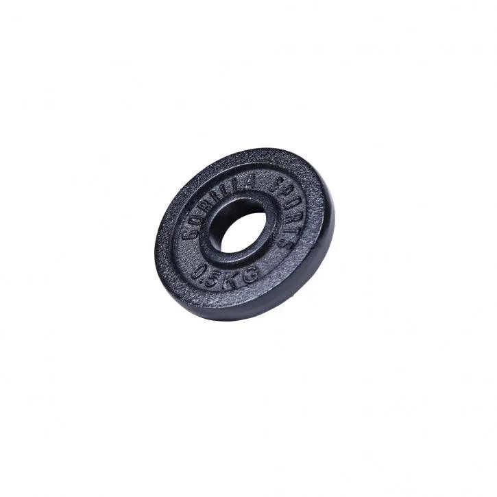 Hantelscheibe Guss Schwarz 0.5-30 KG