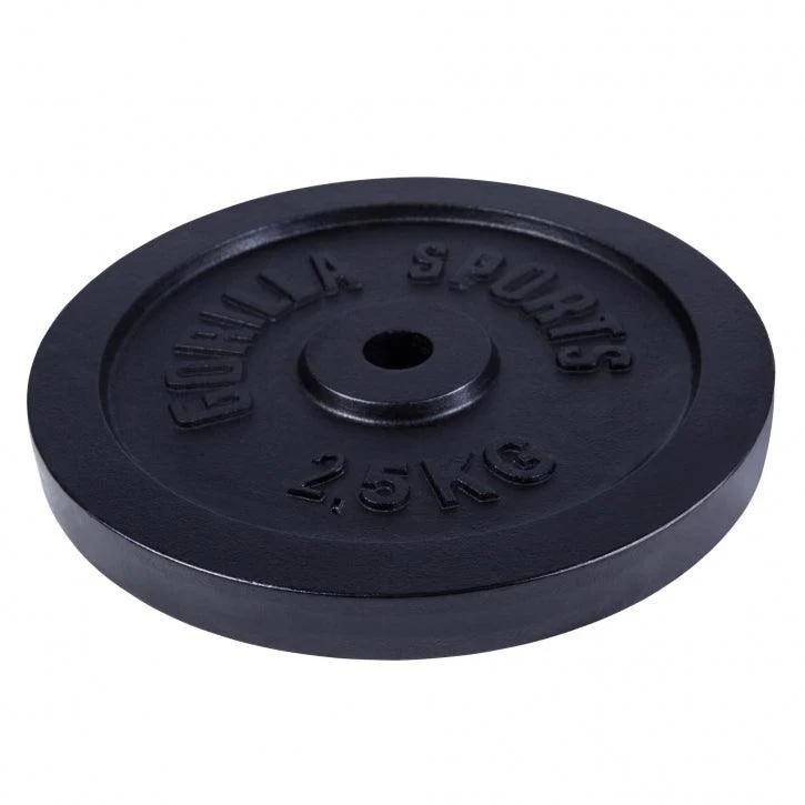 Hantelscheibe Guss Schwarz 0.5-30 KG