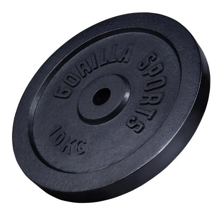 Hantelscheibe Guss Schwarz 0.5-30 KG