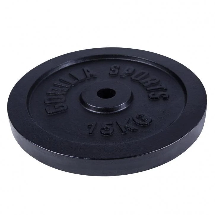 Hantelscheibe Guss Schwarz 0.5-30 KG