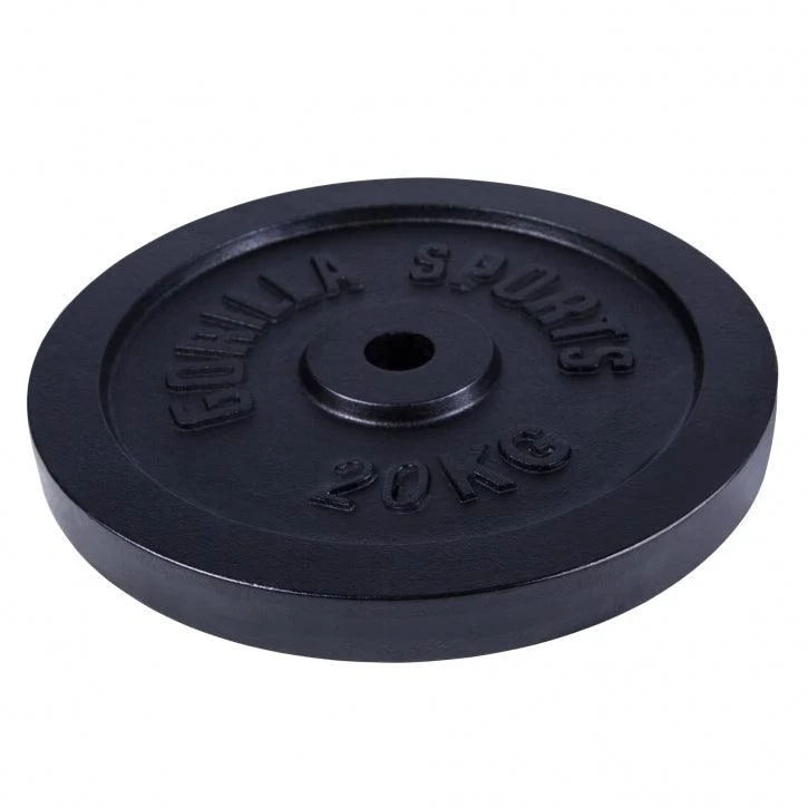 Hantelscheibe Guss Schwarz 0.5-30 KG