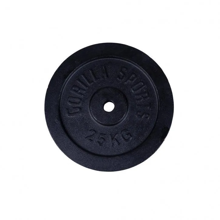 Hantelscheibe Guss Schwarz 0.5-30 KG