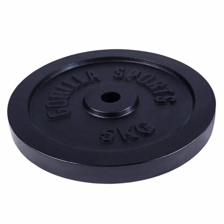 Hantelscheibe Guss Schwarz 0.5-30 KG