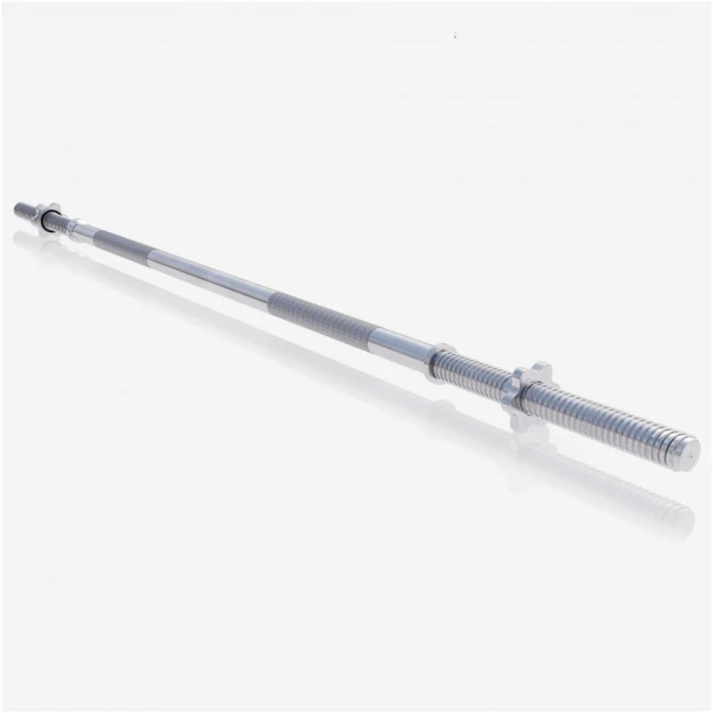 Langhantelstange Chrom 150 cm mit Sternverschluss