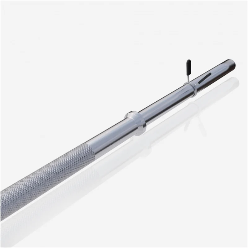 Langhantelstange Chrom 170 cm mit Federverschluss