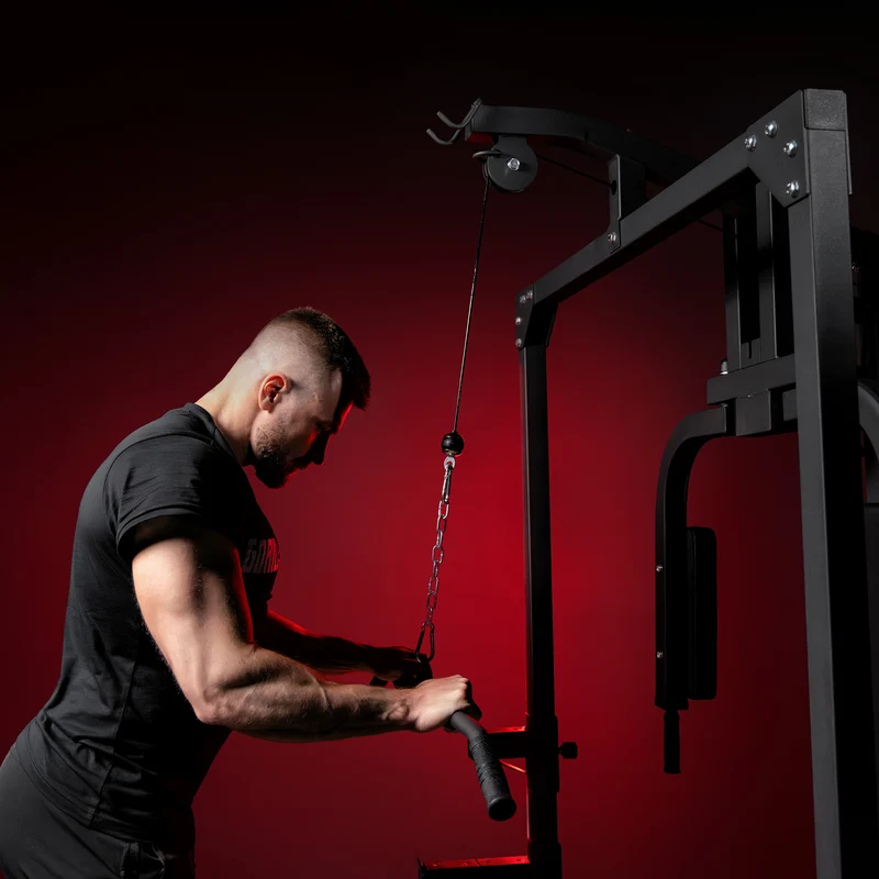 Home Gym mit verstellbarer Hantelbank