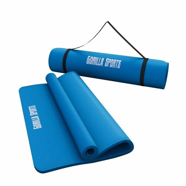 Yogamatte in verschiedenen Farben 190x60x1.5 cm
