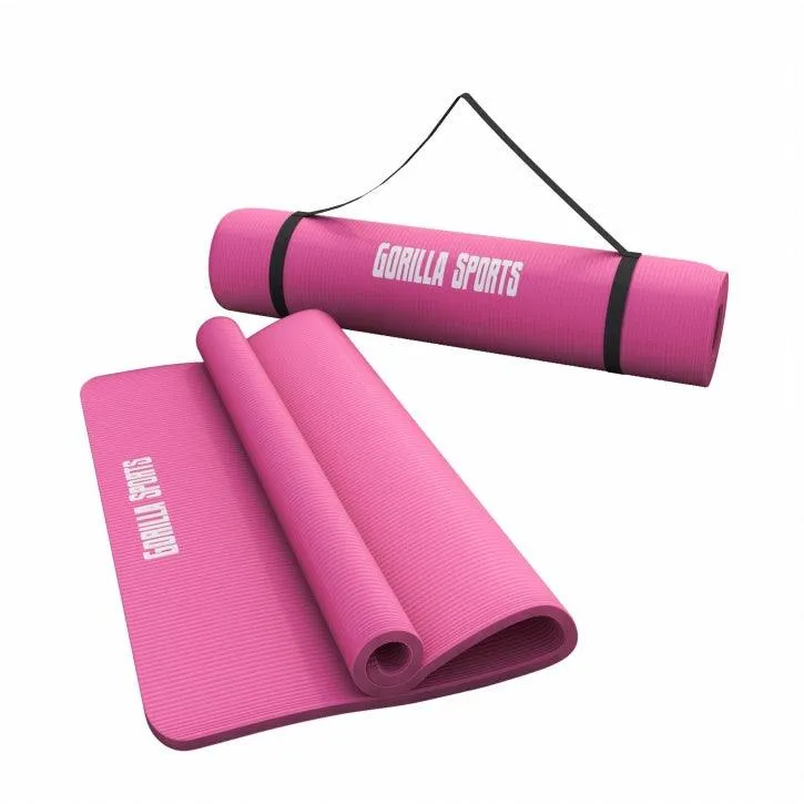 Yogamatte in verschiedenen Farben 190x60x1.5 cm