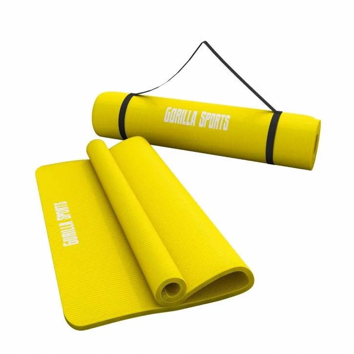 Yogamatte in verschiedenen Farben 190x60x1.5 cm