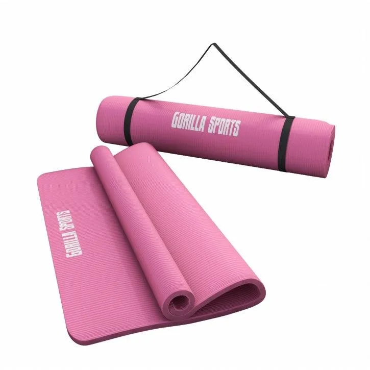Yogamatte in verschiedenen Farben 190x60x1.5 cm