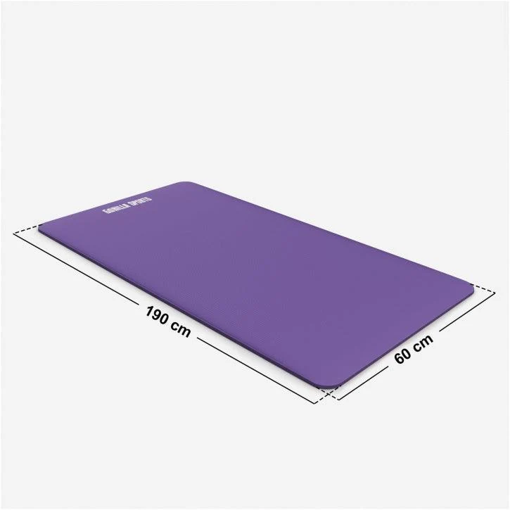 Yogamatte in verschiedenen Farben 190x60x1.5 cm