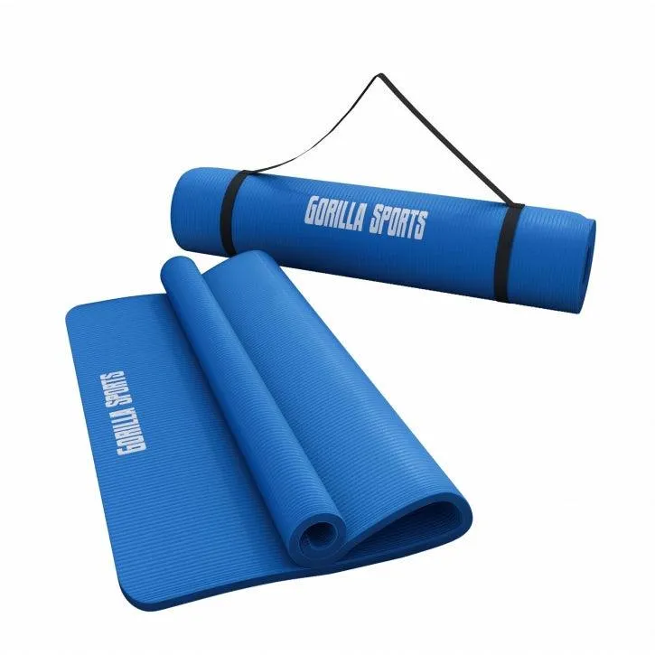 Yogamatte in verschiedenen Farben 190x60x1.5 cm