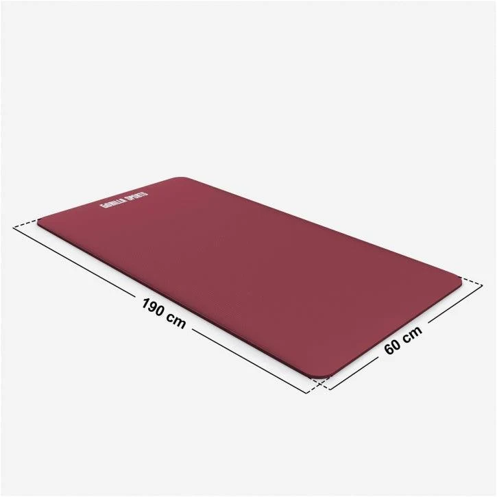Yogamatte in verschiedenen Farben 190x60x1.5 cm