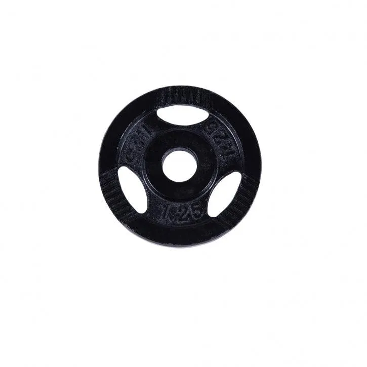 Hantelscheibe Guss Gripper Schwarz 0.5-20 KG