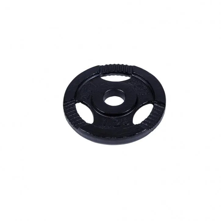 Hantelscheibe Guss Gripper Schwarz 0.5-20 KG