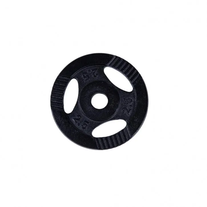Hantelscheibe Guss Gripper Schwarz 0.5-20 KG