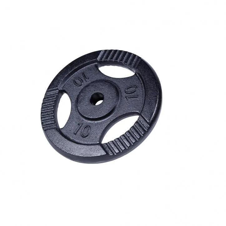 Hantelscheibe Guss Gripper Schwarz 0.5-20 KG