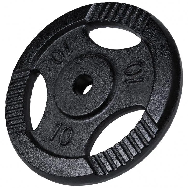 Hantelscheibe Guss Gripper Schwarz 0.5-20 KG