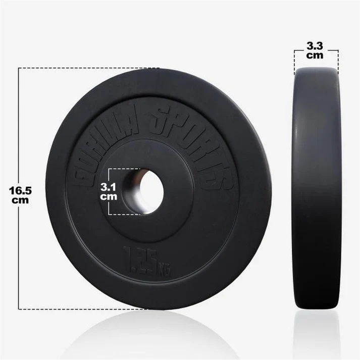 Hantelscheiben Kunststoff 1.25-15 KG