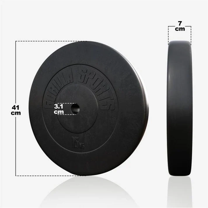 Hantelscheiben Kunststoff 1.25-15 KG