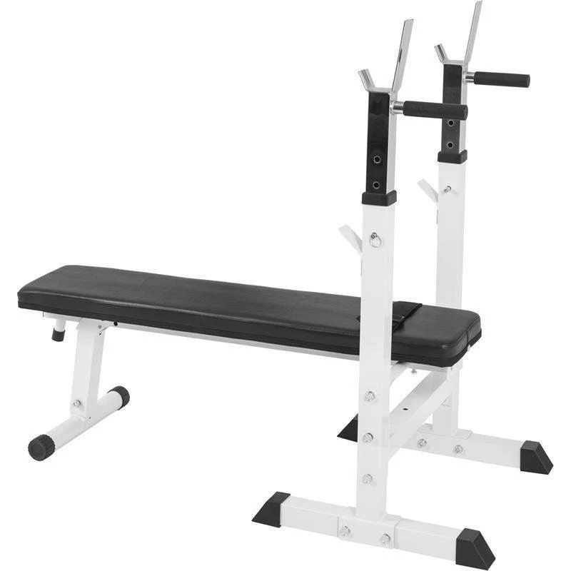 Hantelbank Kunstoffset weiss 100 kg
