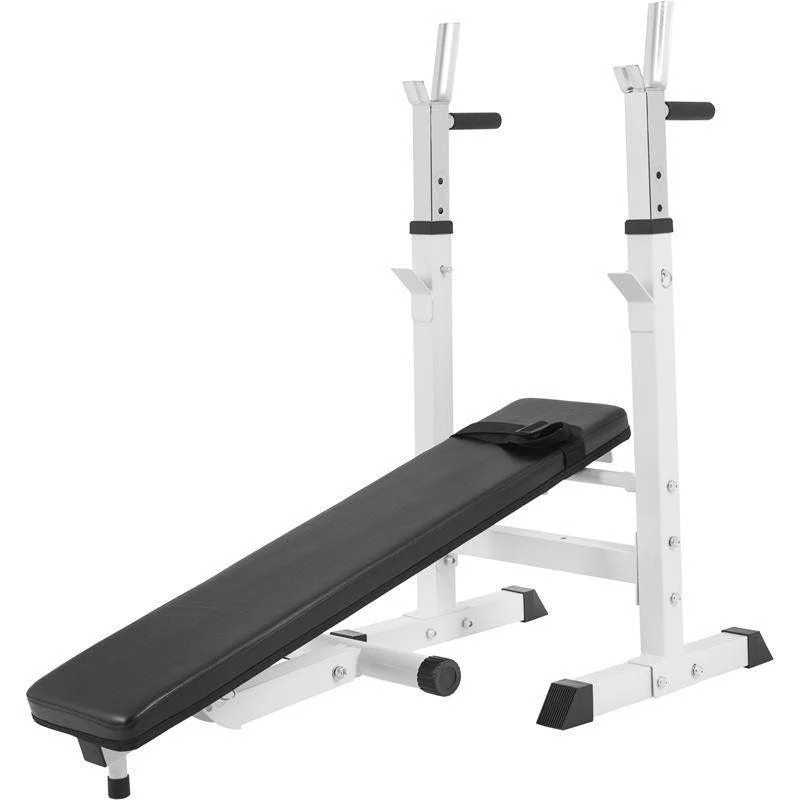 Hantelbank Kunstoffset weiss 100 kg