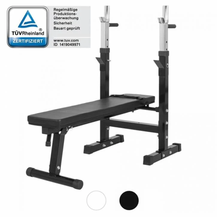 Hantelbank mit Ablage Kunststoff-Grip 100 kg