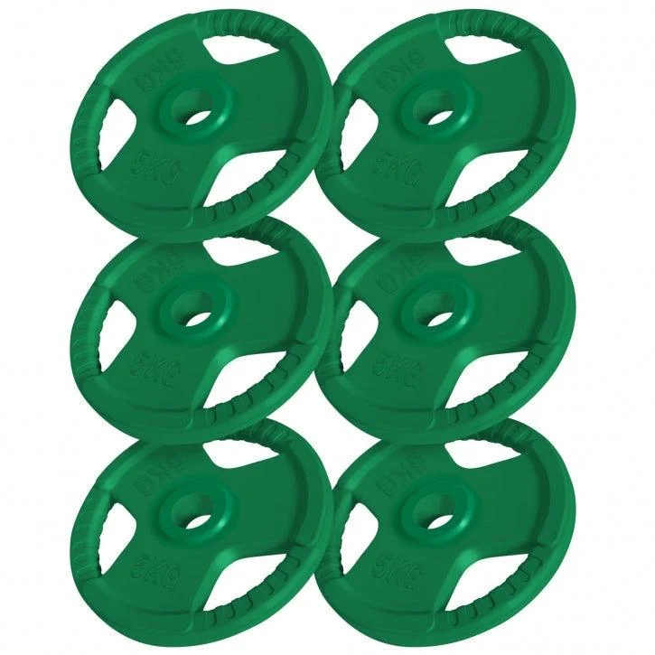 Hantelscheibe 50/51mm Olympia Gummi Gripper 1.25-30 KG