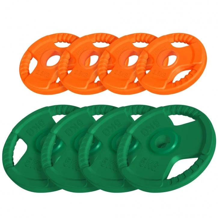 Hantelscheibe 50/51mm Olympia Gummi Gripper 1.25-30 KG