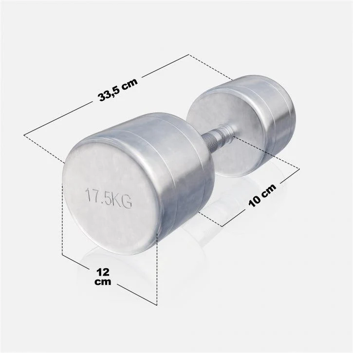 Kurzhantel Chrom 1 - 30 kg