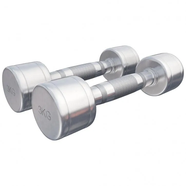 Kurzhantel Chrom 1 - 30 kg