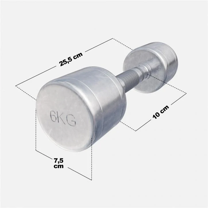 Kurzhantel Chrom 1 - 30 kg